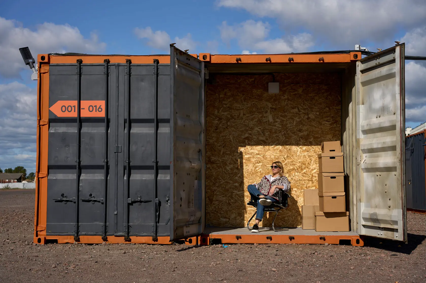 Veci dočasne uskladnené v kontajneri TOP SKLAD